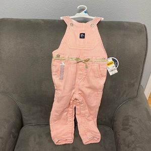 Striped overalls 24 month